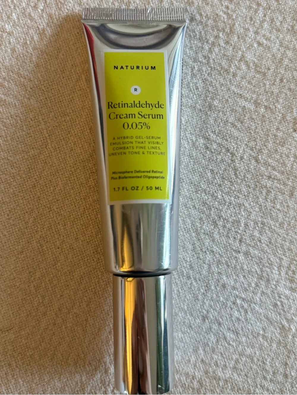 Naturium Retinaldehyde Cream Serum 0.05%, NEW